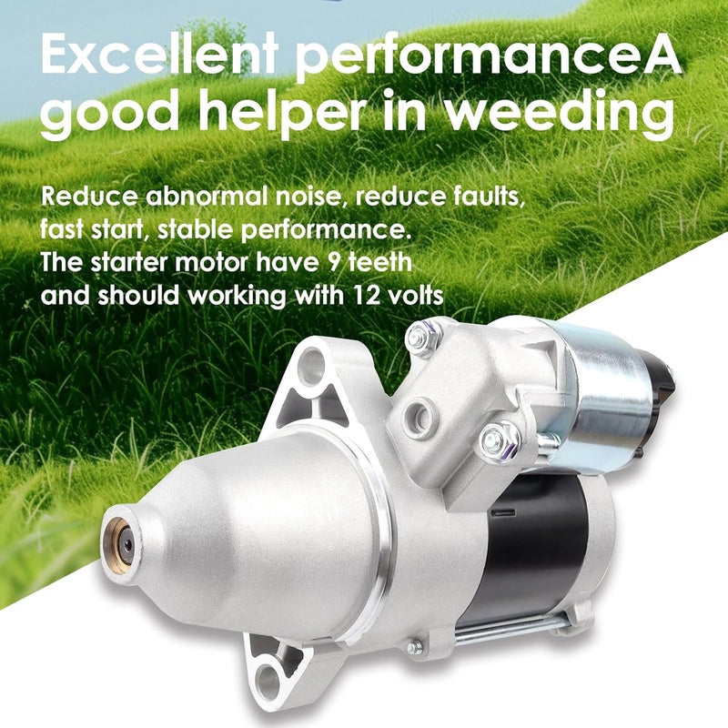 E EZEXPREZE Ezexpreze 19612 New Starter Motor Replacement for 35hp Briggs & Stratton Vanguard V-Twin 32hp Air Cooled Engine 845760 845640 845761 807383 809054 428000-0230 84006533 SND0529 410-52156 - Image 4